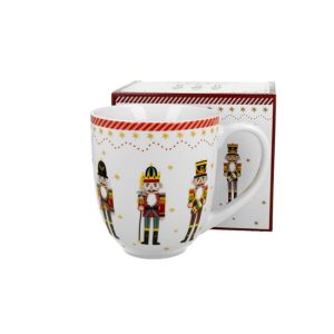 D.G.51254 Porcelánbögre 1000ml, dobozban, Christmas Nutcracker