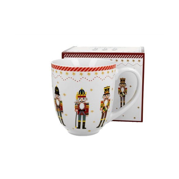 D.G.51254 Porcelánbögre 1000ml, dobozban, Christmas Nutcracker