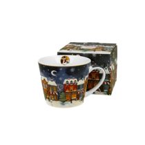 D.G.52343 Porcelánbögre 610ml, dobozban, Christmas City