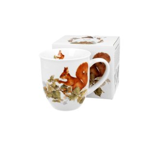 D.G.56518 Porcelánbögre 400ml, dobozban, Squirrel
