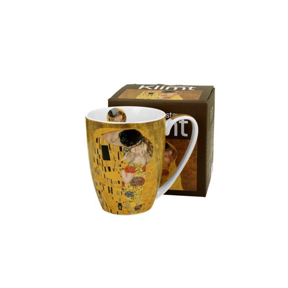 D.G.56853 Porcelánbögre 360ml, dobozban, Klimt: The Kiss
