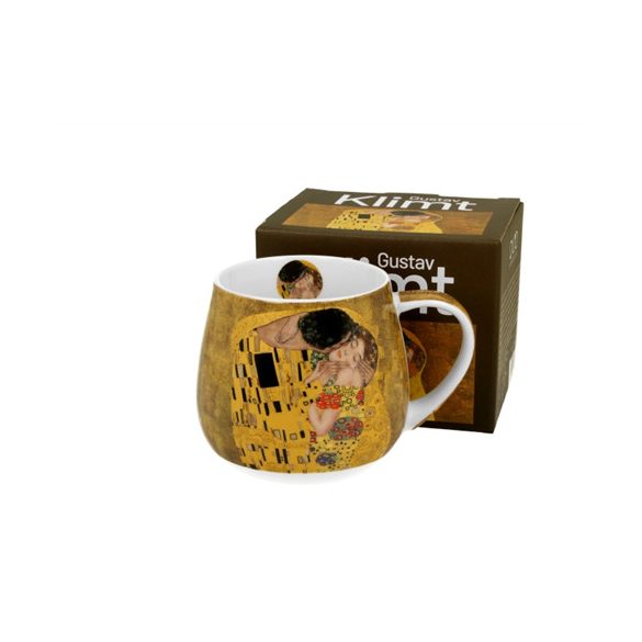 D.G.56860 Porcelánbögre 430ml,dobozban, Klimt:The Kiss