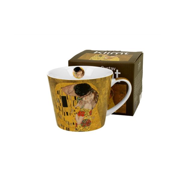 D.G.56877 Porcelánbögre 600ml, dobozban Klimt: The Kiss
