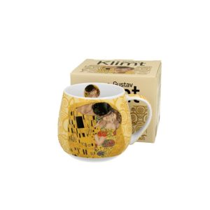 D.G.56990 Porcelánbögre 430ml, dobozban Klimt: The Kiss