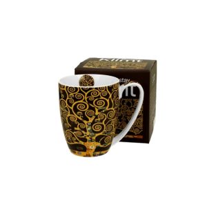 D.G.57102 Porcelánbögre 360ml, dobozban, Klimt: Életfa