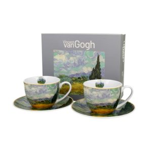 D.G.57591 Porceláncsésze+alj 270ml,2 személyes, Van Gogh:Búzamező