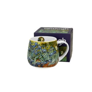 D.G.57676 Porcelánbögre 430ml,dobozban, Van Gogh:Íriszek