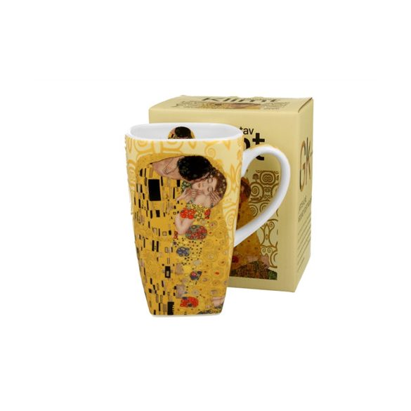 D.G.57089 Porcelánbögre 650ml, dobozban, Klimt: The Kiss