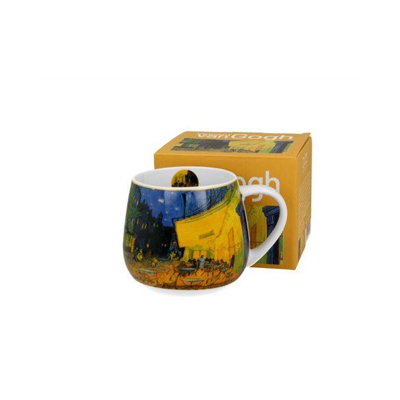 D.G.59328 Porcelánbögre 430ml, dobozban, Van Gogh: Kávéház éjjel