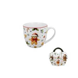 D.G.50998 Porcelánbögre 460ml, díszcsomagolásban, Christmas Cuties