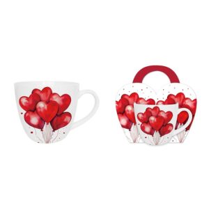 D.G.61888 Porcelánbögre 460ml, díszcsomagolásban, Balloons 1