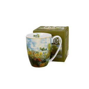 D.G.60355 Porcelánbögre 360ml, dobozban, Monet: Kert Argenteuilban