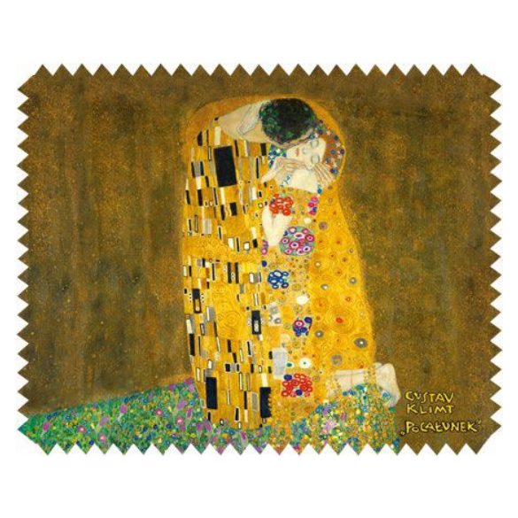 CZW.szkend-KL01 Szemüvegtörlő kendő ,KLIMT: The Kiss