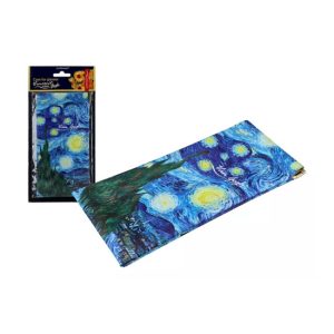 H.C.021-8303 Műanyag szemüvegtasak 9x18cm,Van Gogh: Csillagos éj