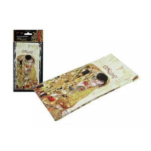 H.C.021-8313 Műanyag szemüvegtasak 9x18cm,Klimt: The Kiss