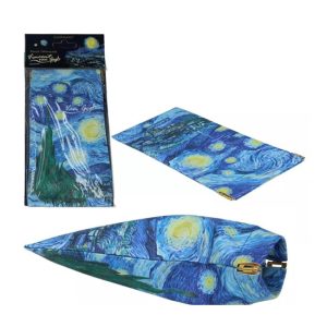 H.C.021-0321 Műanyag szemüvegtasak 9x18cm, Van Gogh:Csillagos éj