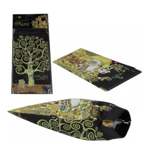 H.C.021-0327 Műanyag szemüvegtasak 9x18cm, Klimt:Adele-Életfa