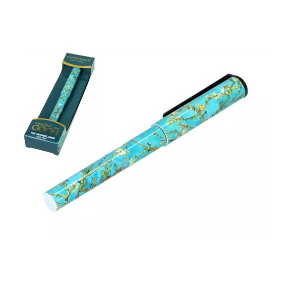 H.C.830-9007 Golyóstoll kupakkal, műanyag, Van Gogh: Mandulavirágzás