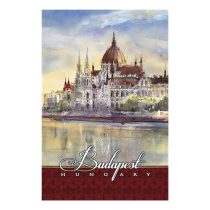   CZW.jt41N-S-BU04 Jegyzettömb 110x165mm, 144 vonalas oldal, Budapest