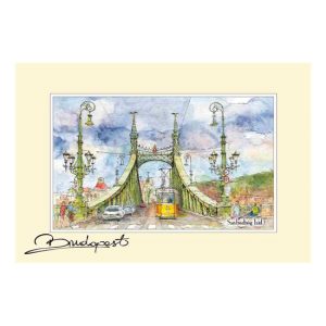 CZW.rp10x15-BU22 Reprodukció 10x15cm, Budapest