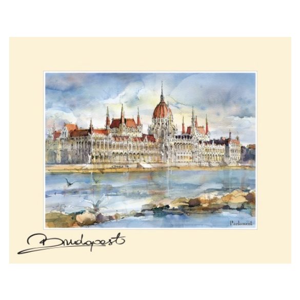 CZW.rp24x30-BU02 Reprodukció 24x30cm, Budapest