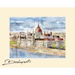 CZW.rp24x30-BU04 Reprodukció 24x30cm, Budapest