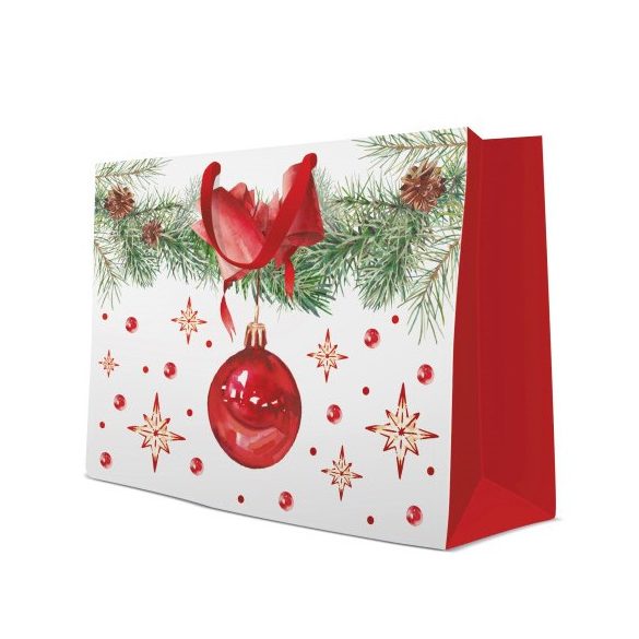 P.W.AGB2014101 Jingle Bells  papír ajándéktáska maxi 54x44x16cm