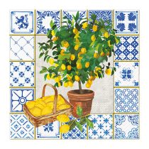 P.W.SDL145700 Citrus Tree papírszalvéta 33x33cm, 20 db-os
