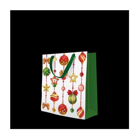 P.W.AGB2017303 Adorned Ornaments  papír ajándéktáska medium 20x25x10cm