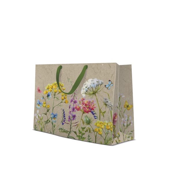 P.W.AGB1024906 Meadow Flowers papír ajándéktáska horizontal 33,5x26,5x13cm
