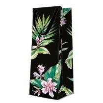   P.W.AGB1015204  Exotic Flowers papír ajándéktáska italos 12x37x10cm