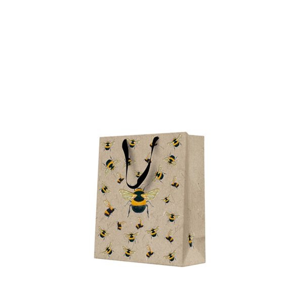 P.W.AGB1027203 Dancing Bees papír ajándéktáska medium 20x25x10cm