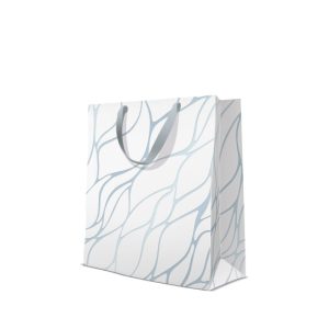 P.W.AGB1022005 Fluid Waves papír ajándéktáska prémium large 26,5x33,5x13cm
