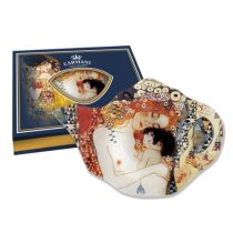   H.C.198-9006 Üveg teafiltertartó 15x11cm, Klimt: Anya gyermekével