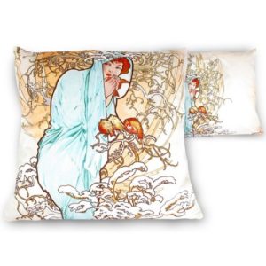 H.C.021-1503 Párna 45x45cm,polyester, Mucha:Tél