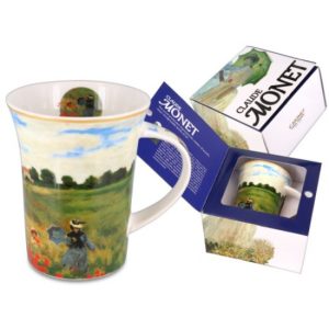 H.C.045-8103 Porcelánbögre 350ml,Monet:Pipacsmező