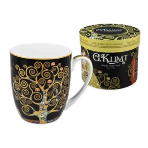 H.C.532-0413 Porcelánbögre 400ml,Klimt:Életfa