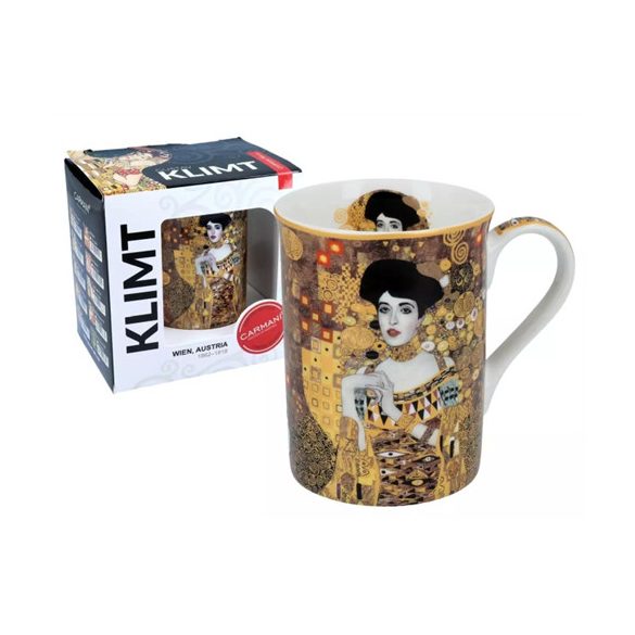 H.C.532-2305 Porcelánbögre dobozban ,360ml,Klimt:Adele