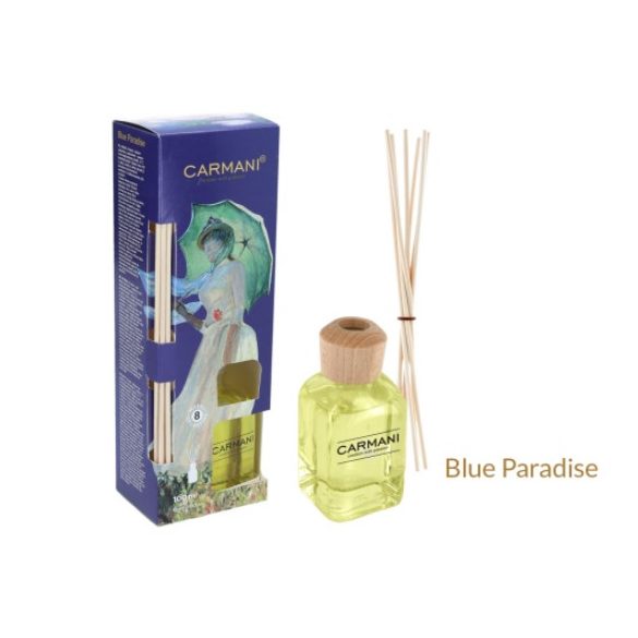 H.C.457-6301 Szobaillatosító 100ml,Monet, dobozban,rattanpálcikával, blue paradise