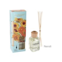   H.C.457-6401 Szobaillatosító 100ml-Van Gogh:Napraforgók dobozban,rattanpálcikával,narancsvirág