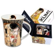   H.C.532-8121 Porcelánbögre Klimt dobozban,350ml,Klimt: The Kiss