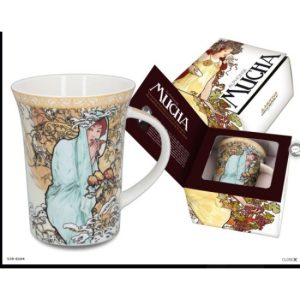 H.C.539-8104 Porcelánbögre 400ml,Mucha:Tél