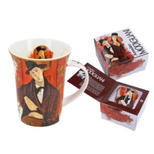 H.C.833-8102 Porcelánbögre 350ml, Amedeo Modigliani:Mario Varvogli