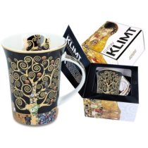   H.C.532-8113 Porcelánbögre Klimt dobozban 350ml, Klimt:Életfa