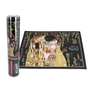 H.C.023-0701 Szövött jellegű tányéralátét 29,5x40cm,polyester,Klimt:The Kiss