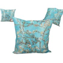   H.C.023-8038 Párna 45x45cm,polyester, Van Gogh: Mandulavirágzás