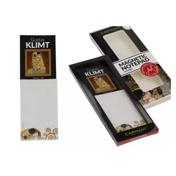 H.C.022-0201 Mágneses notesz 6x18cm ,Klimt:The Kiss