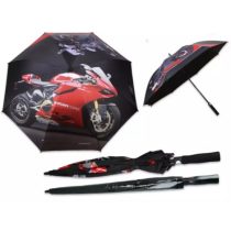   H.C.021-6640 Esernyő, hossz: 93 cm, dia: 120 cm, Ducati Corse és Kawasaki Ninja