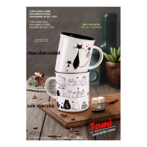 V.B.22691 Tomi porcelánbögre 330ml