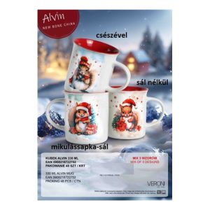 V.B.22752 Alvin porcelánbögre 330ml